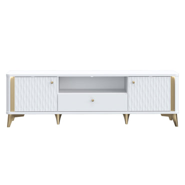 YASEMIN Comodă TV, 1 sertar, 2 uși