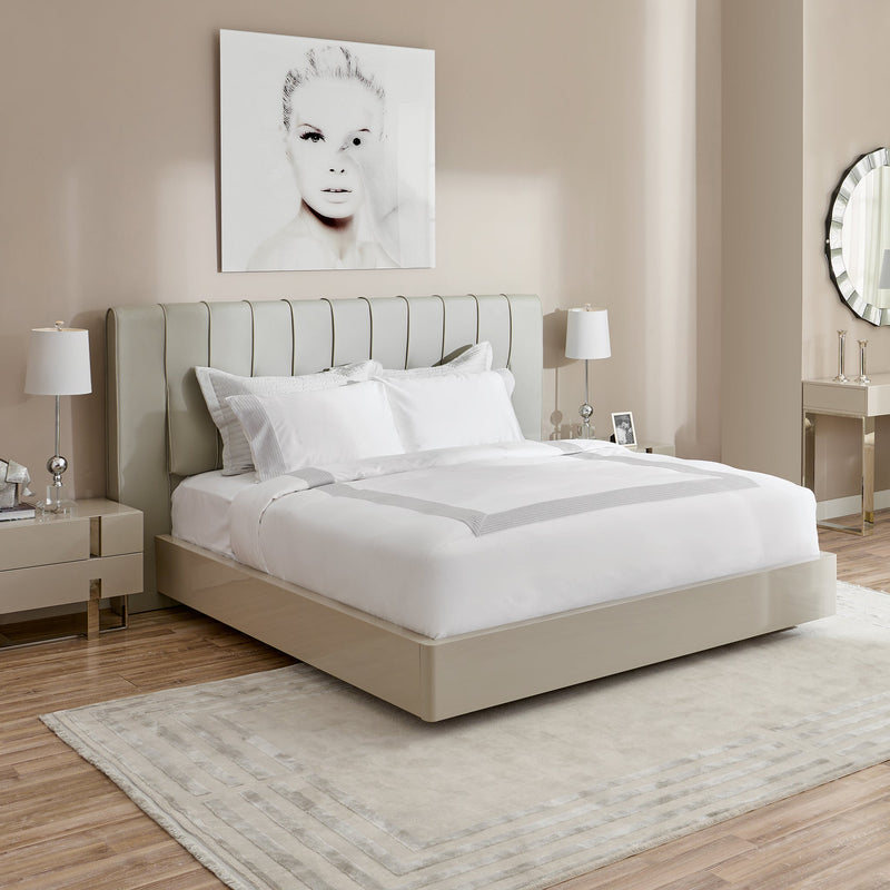 GIULIANO Pat tapițat, somieră inclusă - Articol resigilat