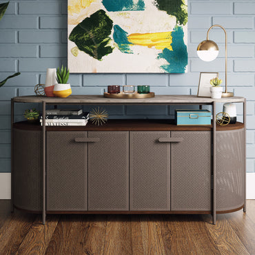 RADIAL Comodă TV, 2 uși