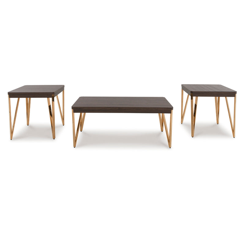 LAVINTON Set 3 măsuțe