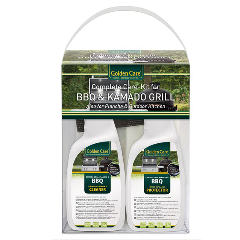 GOLDEN CARE Kit curățare și protecție grătar