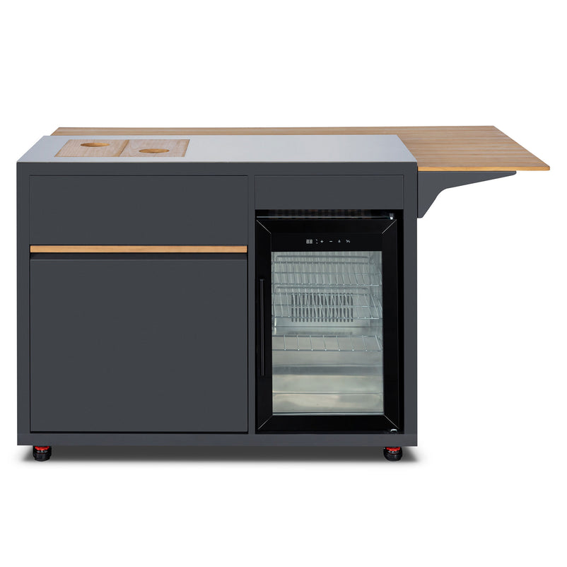 CHEF Corp cu frigider, frapieră și blat tip bar, exterior