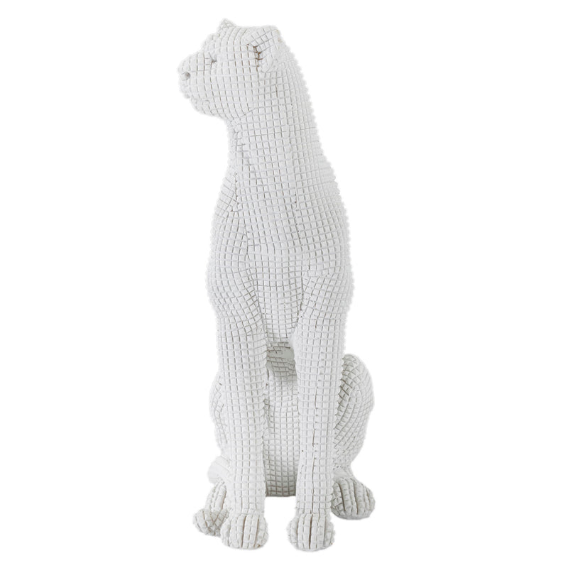 LEOPARDO BLANCO Statuetă