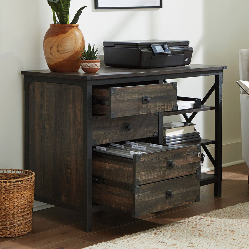 STEEL RIVER Comodă, 4 sertare