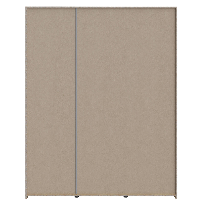 ENES Set mobilier dormitor, dulap, comodă, pat și 2 noptiere