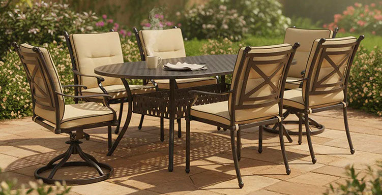 Mii de piese de mobilier și decorațiuni pentru exterior de la Mobexpert