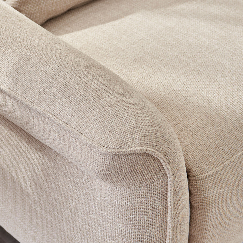 CARVER Canapea 3 locuri, 2 reclinere electrice și mecanism tetiere, stofă