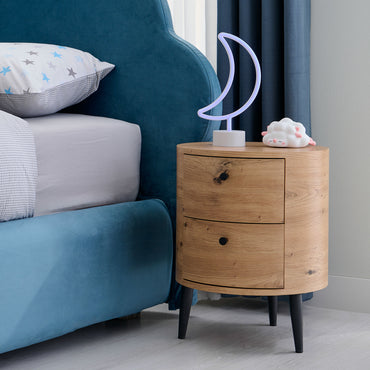 SUNDOWN Noptieră 2 sertare