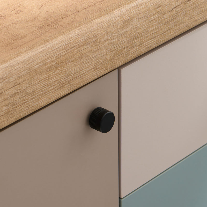 TALLINN Comodă 1 ușă, 3 sertare