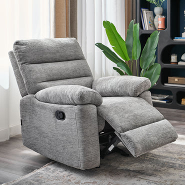 SANDERS Fotoliu, recliner manual și balans, stofă