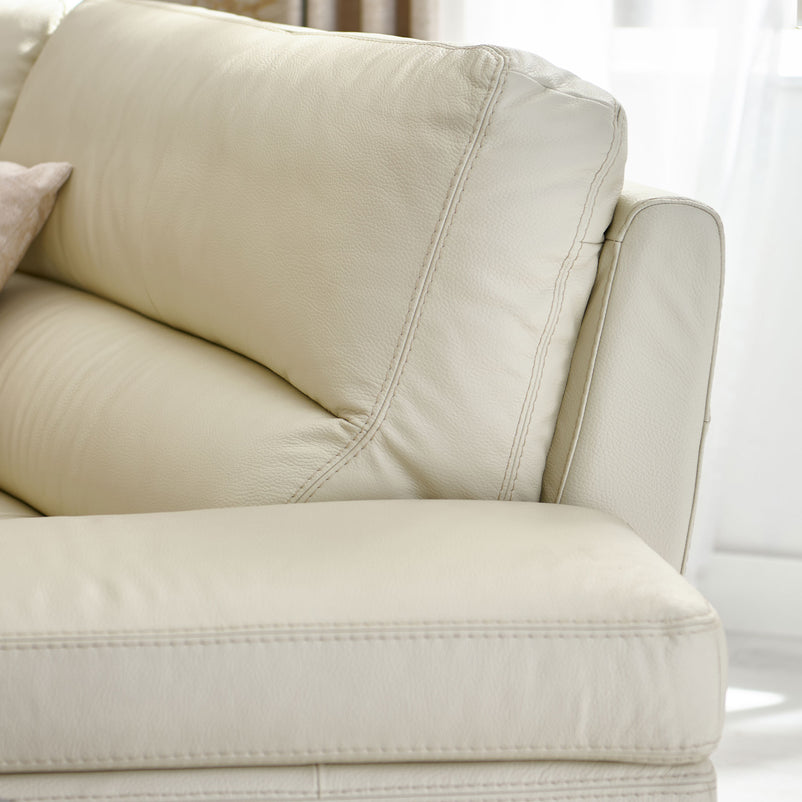 RODO Colțar semirotund, terminal stânga/dreapta, piele