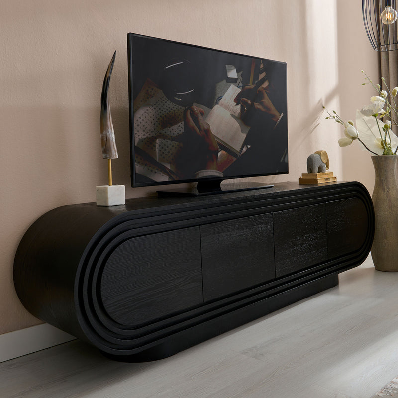 SATURN Comodă TV, 4 uși