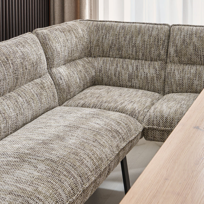 TOBIAS Colțar bucătărie, stofă