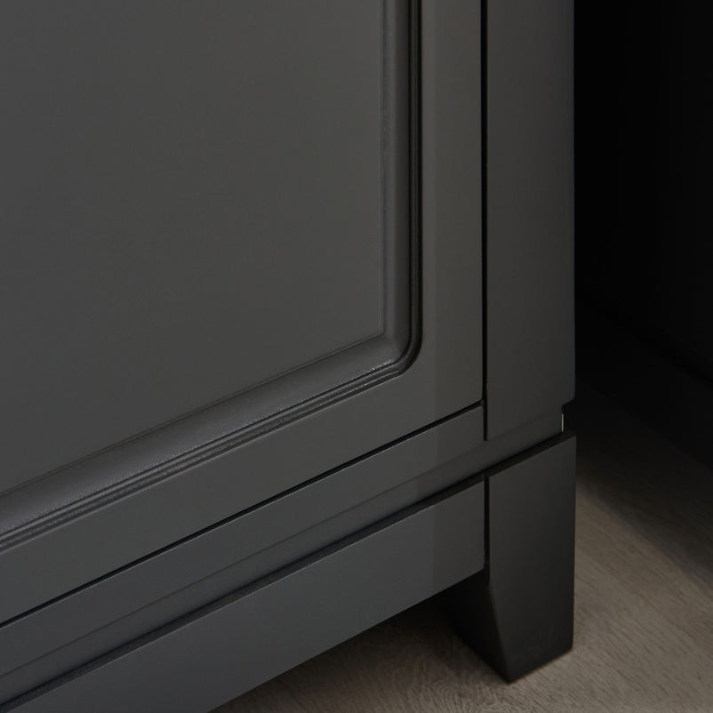 JACKSON Etajeră lată, 2 uși