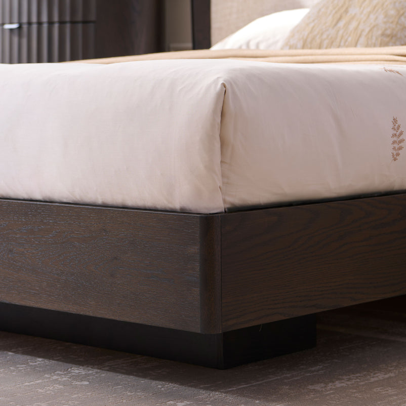 HANFORD Pat tapițat, 160x200cm, somieră inclusă