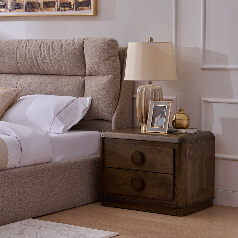 FULTON Pat tapițat, somieră rabatabilă și ladă depozitare incluse