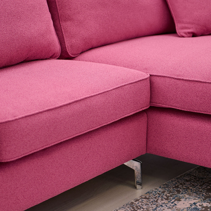 DALINA Colțar cu șezlong stânga/dreapta, stofă