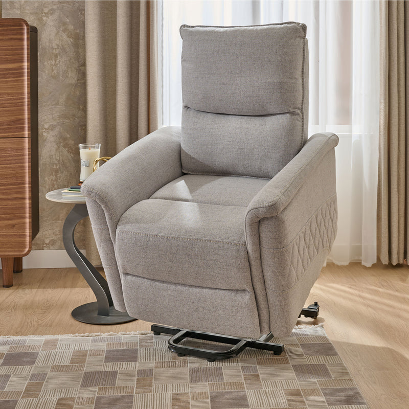 GREENE Fotoliu, lift și recliner electric, stofă