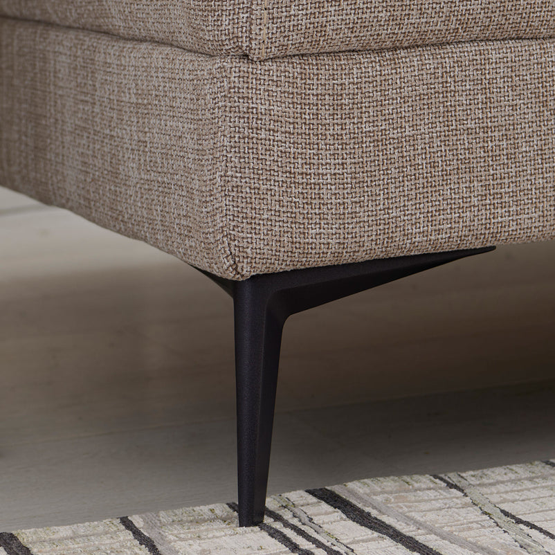 MAINE Canapea 3 locuri, mecanism spătar și tetiere, stofă