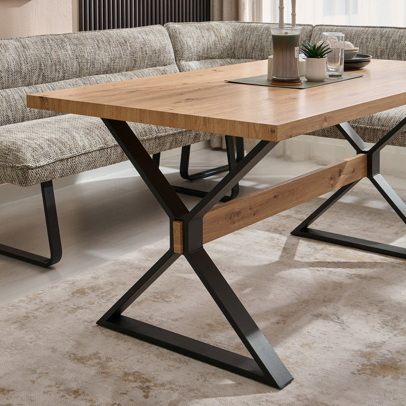 TOBIAS Colțar bucătărie, stofă