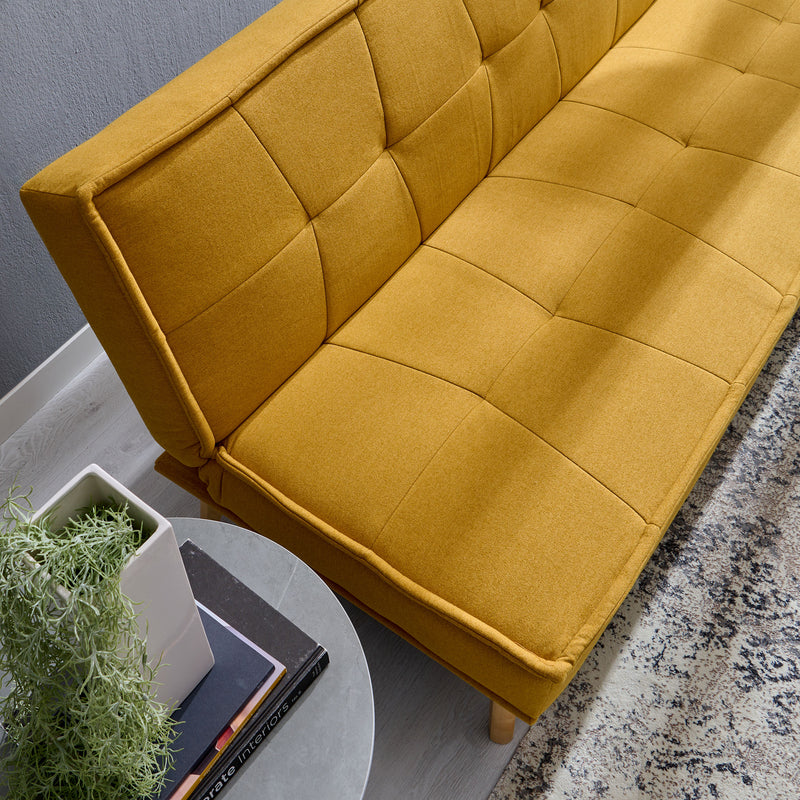 ZAFRA Canapea extensibilă, 3 locuri, stofă