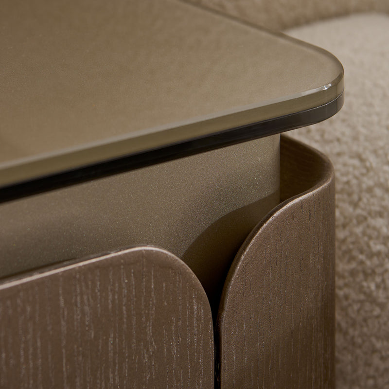 TERRENCE Noptieră 2 sertare