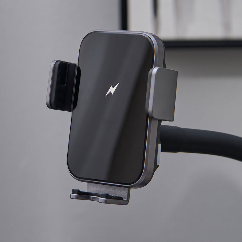 OPTIMUS Fotoliu rotativ, recliner electric, USB, suport telefon, stofă