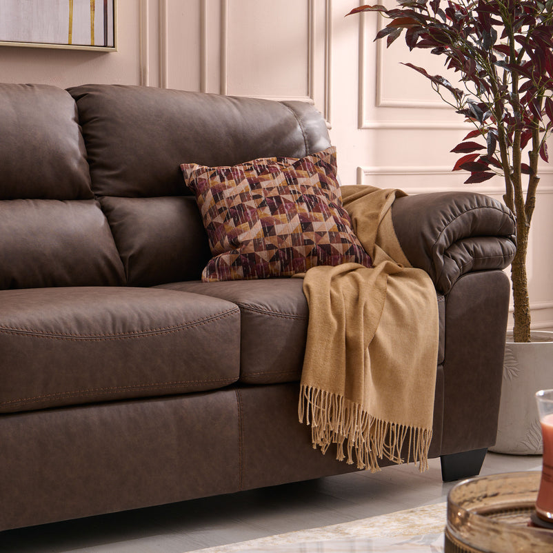 PERRIN Canapea 3 locuri, stofă