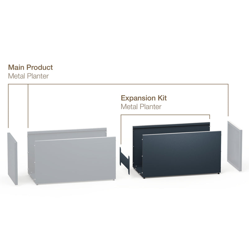PLANTER METAL DIVIDER Extensie jardinieră