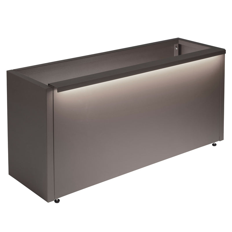 PLANTER METAL Suport lumină jardinieră