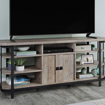 STATION HOUSE Comodă TV, 2 uși