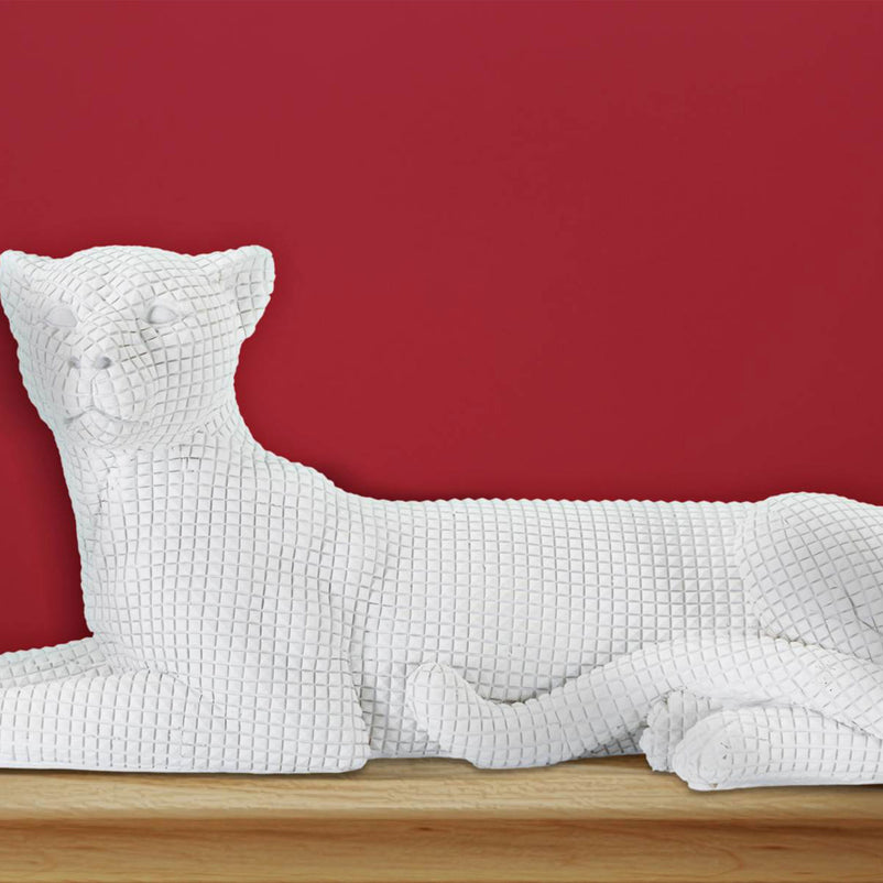 LEOPARDO BLANCO II Statuetă