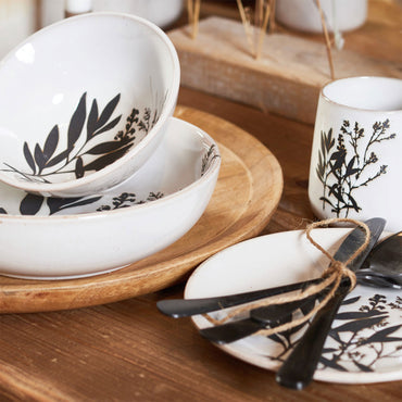 BACARA Farfurie, porțelan, D.19cm