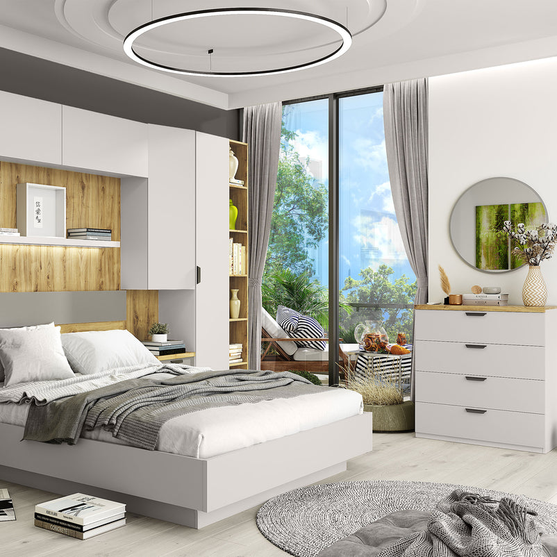 EVEREST Comodă 4 sertare