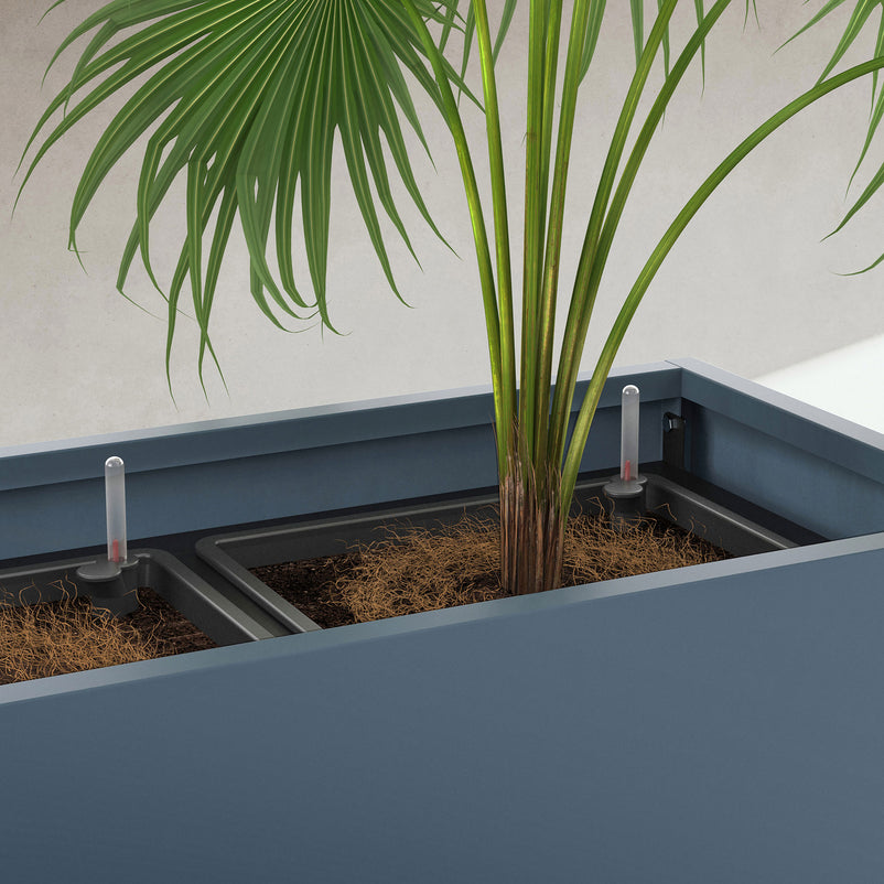 PLANTER METAL DIVIDER Ghiveci cu sistem auto-udare