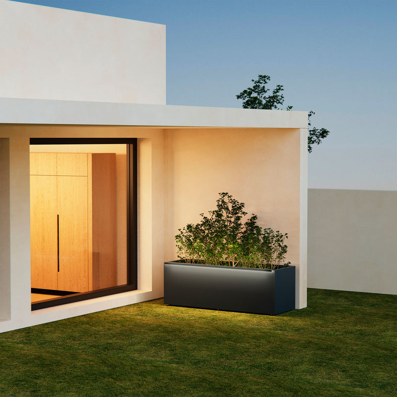 PLANTER METAL Suport lumină jardinieră