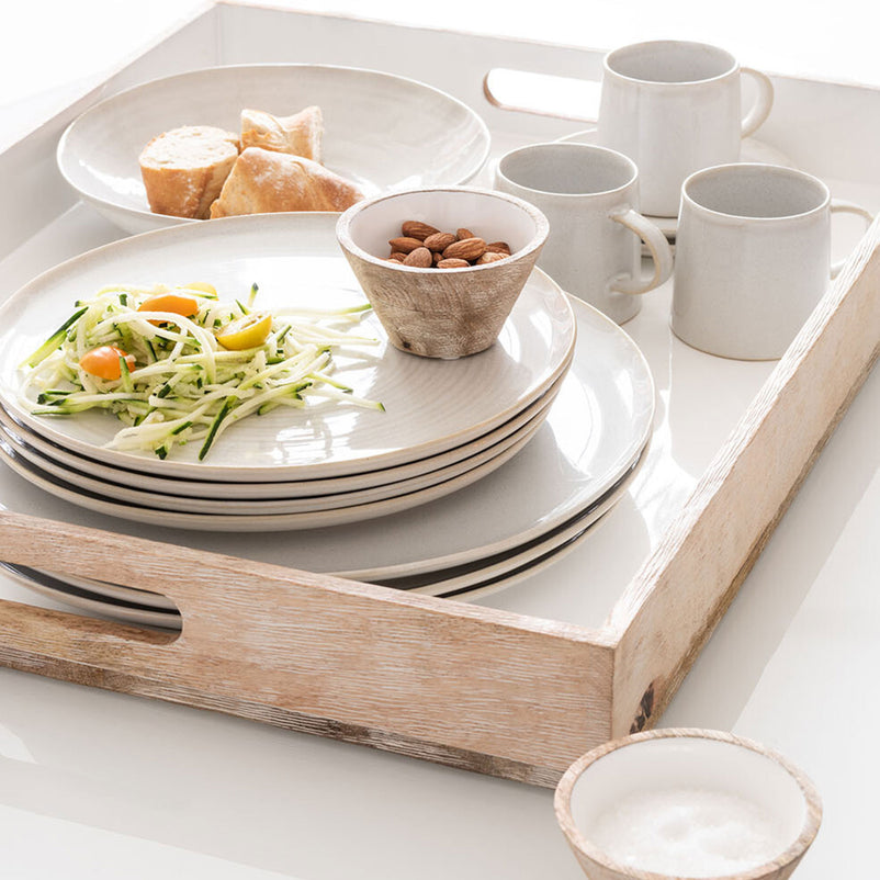 MANGO Tavă servire, lemn, L.66cm