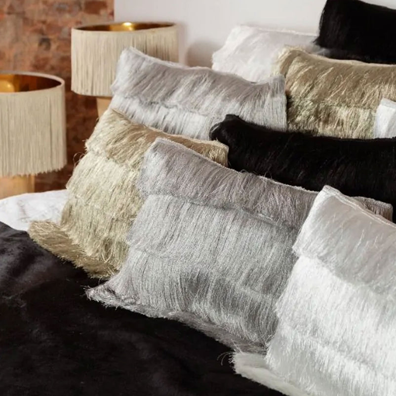 FRINGES Pernă decorativă, 30x50cm