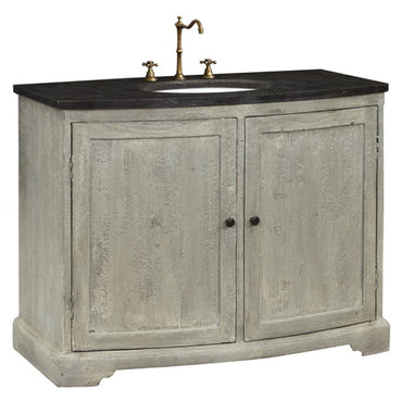 CORNISH Set mobilier baie, mască lavoar, top marmură, lavoar ceramic