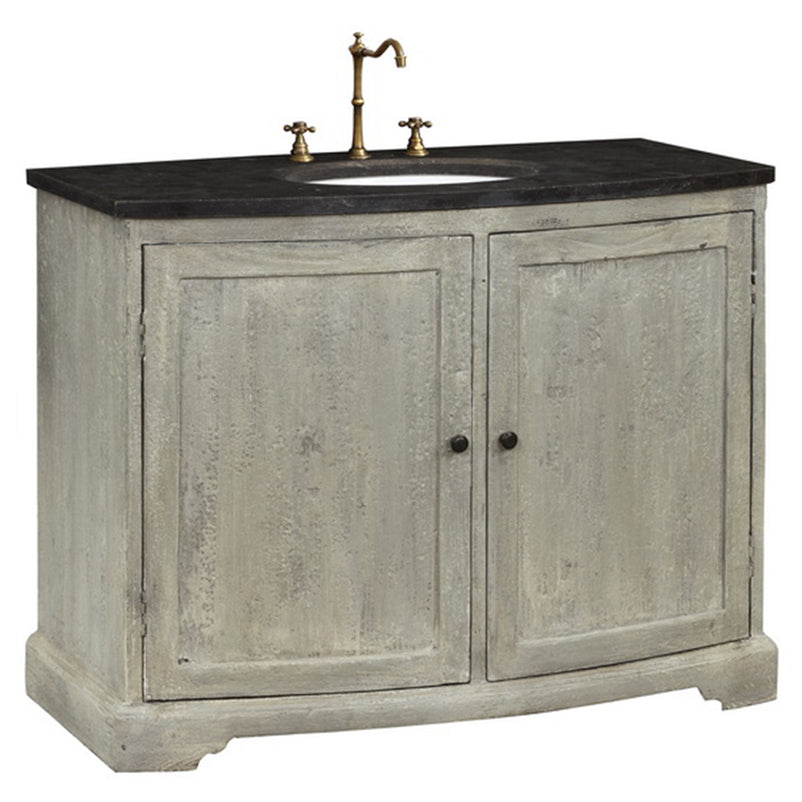 CORNISH Set mobilier baie, mască lavoar, top marmură, lavoar ceramic