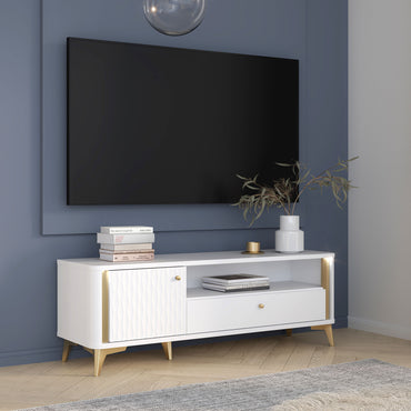 YASEMIN Comodă TV, 1 sertar, 1 ușă