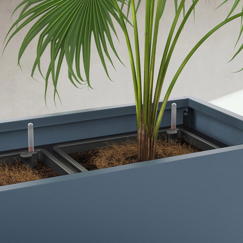 PLANTER METAL DIVIDER Ghiveci cu sistem auto-udare