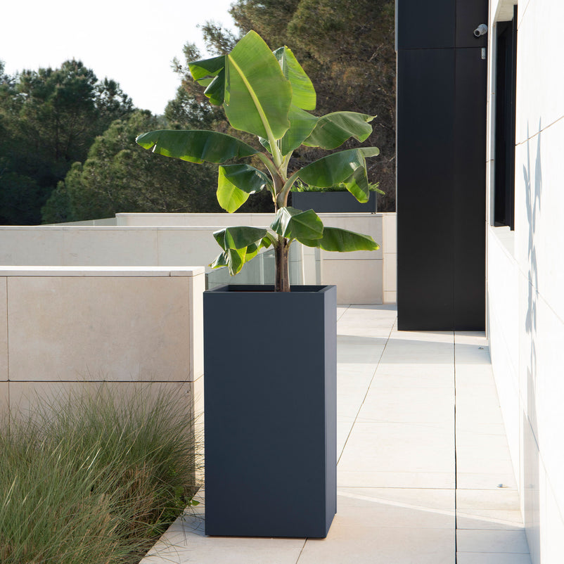 PLANTER METAL COLUMN Jardinieră