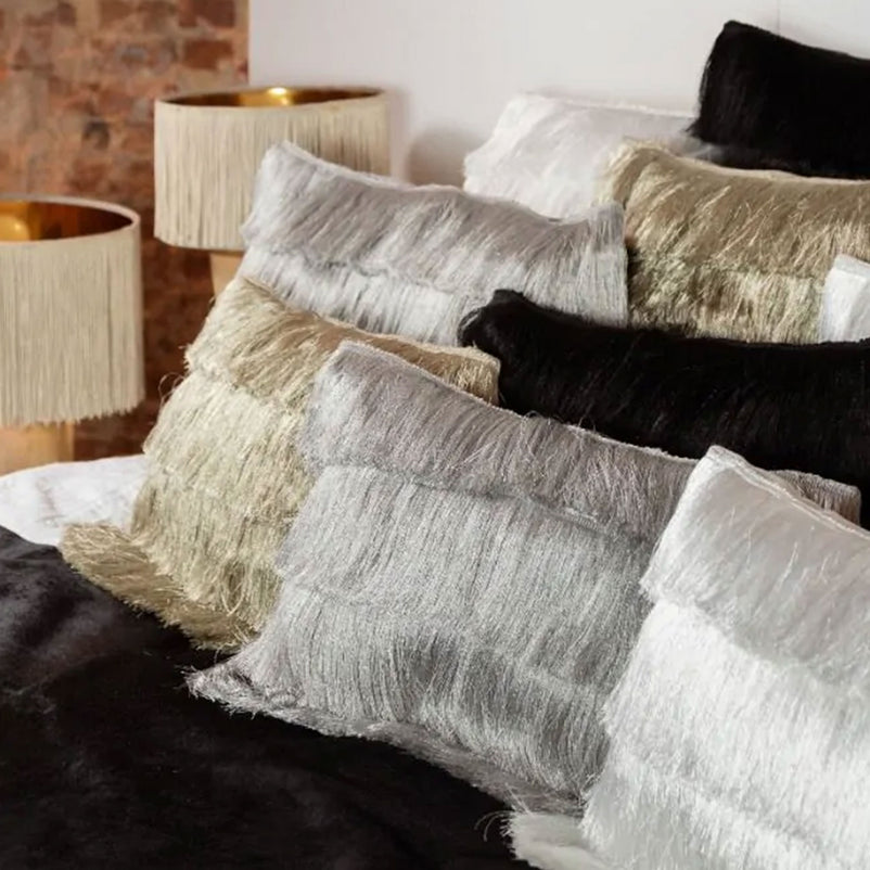 FRINGES Pernă decorativă, 30x50cm