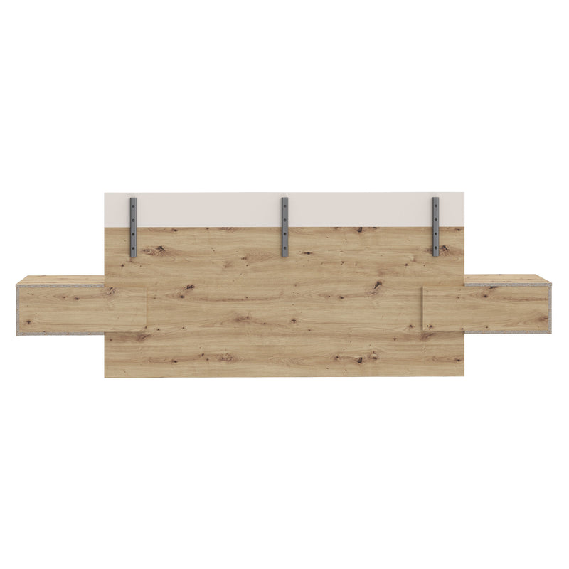 ENES Set mobilier dormitor, dulap, comodă, pat și 2 noptiere