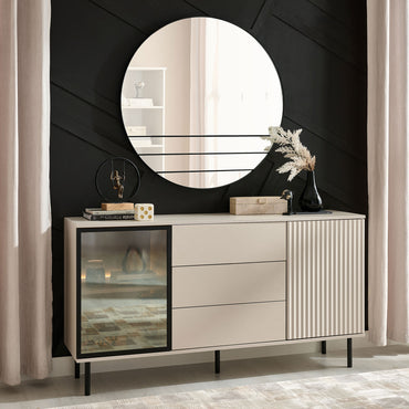 RACHEL Bufet 2 uși, 3 sertare