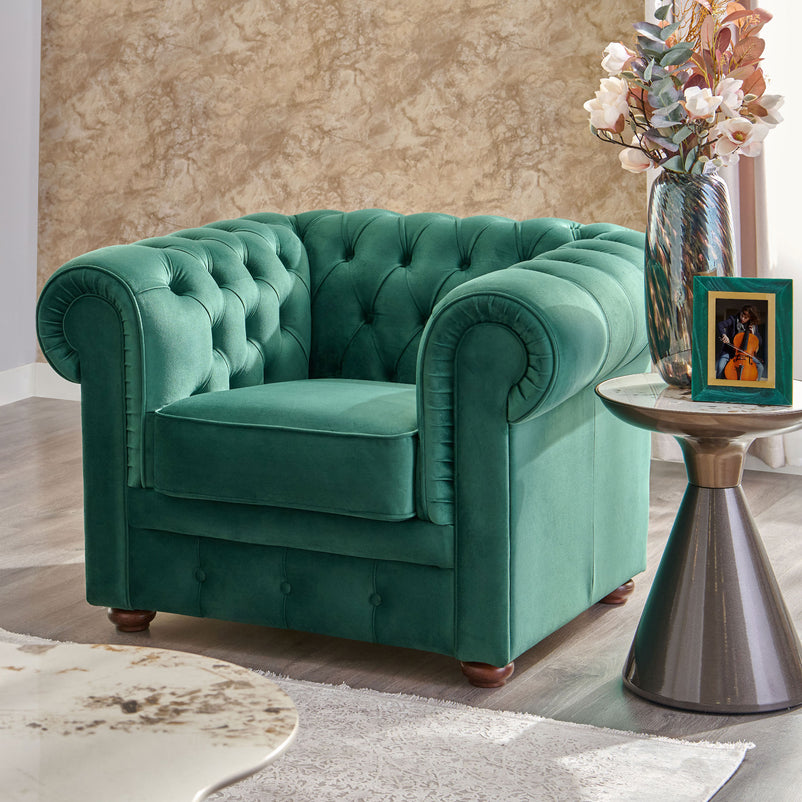 CHESTERFIELD Fotoliu, stofă