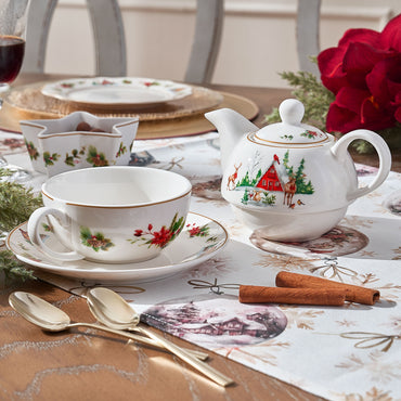 SNOWBALL 2 Șervet decorativ masă