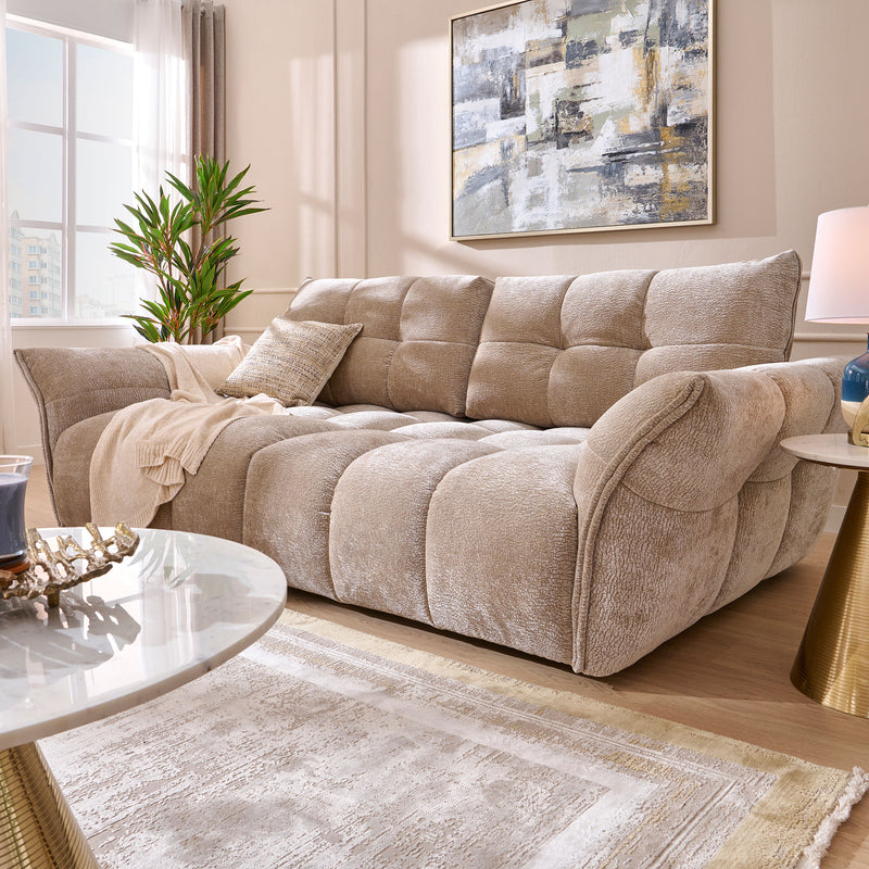 ALEGRA Canapea large, stofă