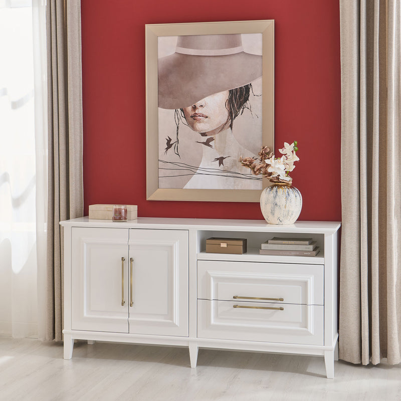 ALABAMA Comodă, 2 uși și 2 sertare